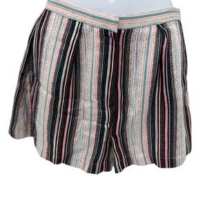 IRO Tolie Mixed Pink Stripe Shorts 36 = US 4 New with Tags
